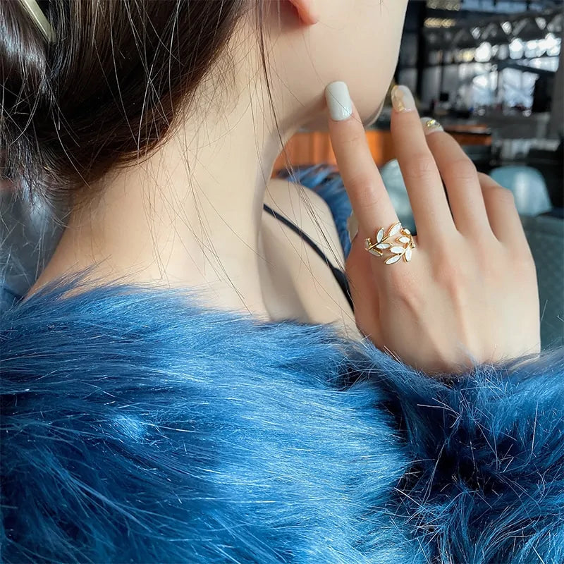 Leaf Branch Shape Ring