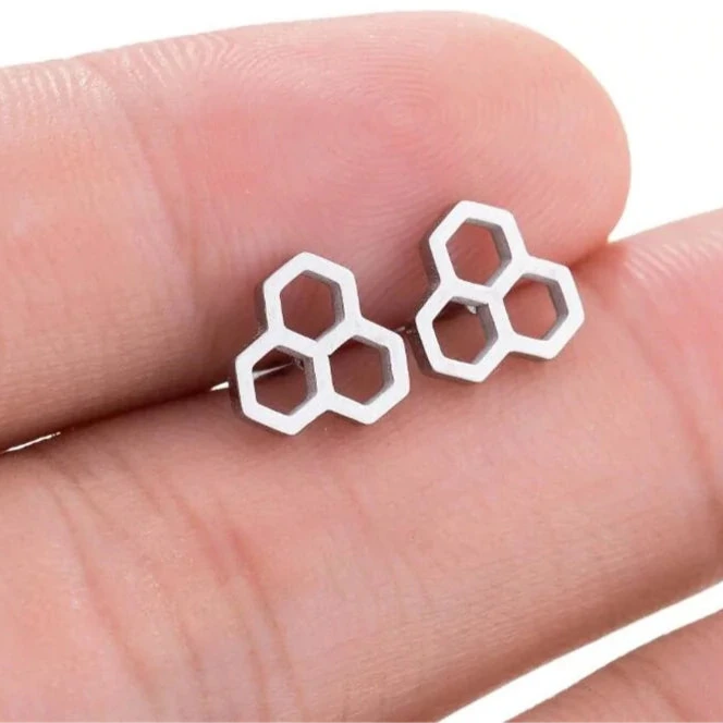 Honeycomb Earrings