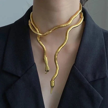 Multi-Function Snake Necklace