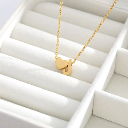 Initial Letter Necklace