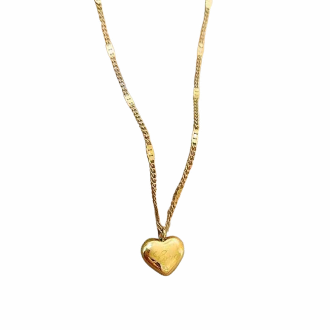 Love Heart Pendant Necklace