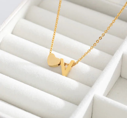 Initial Letter Necklace