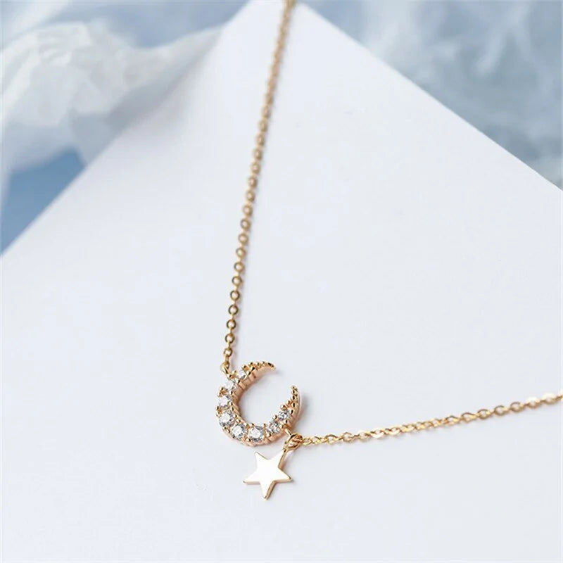 Moon &amp; Star Bracelet