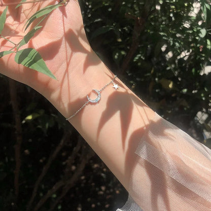 Moon &amp; Star Bracelet