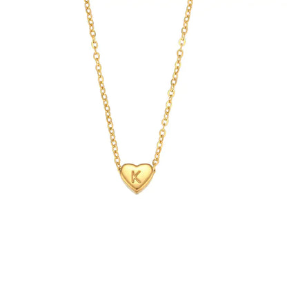 Heart Shaped Personalized Necklace