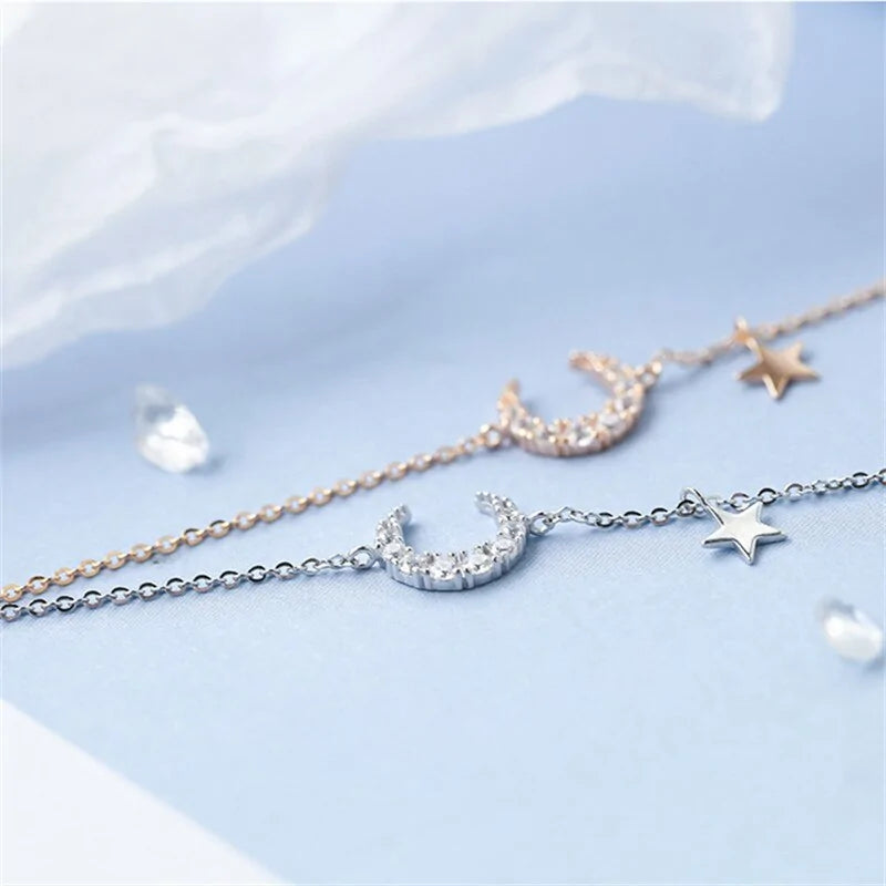 Moon &amp; Star Bracelet