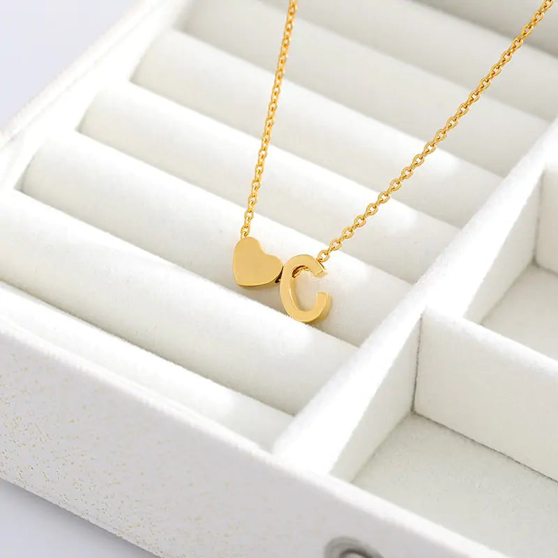 Initial Letter Necklace