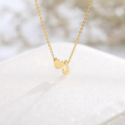 Initial Letter Necklace