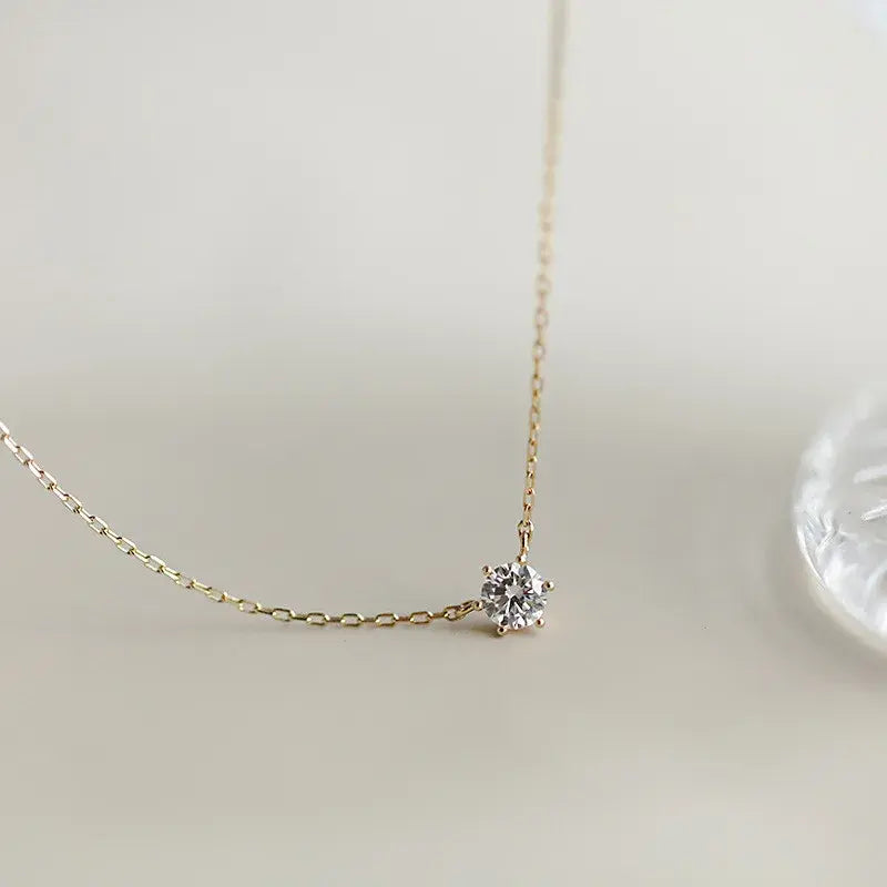 925 Sterling Silver 14k Gold-Plated Necklace