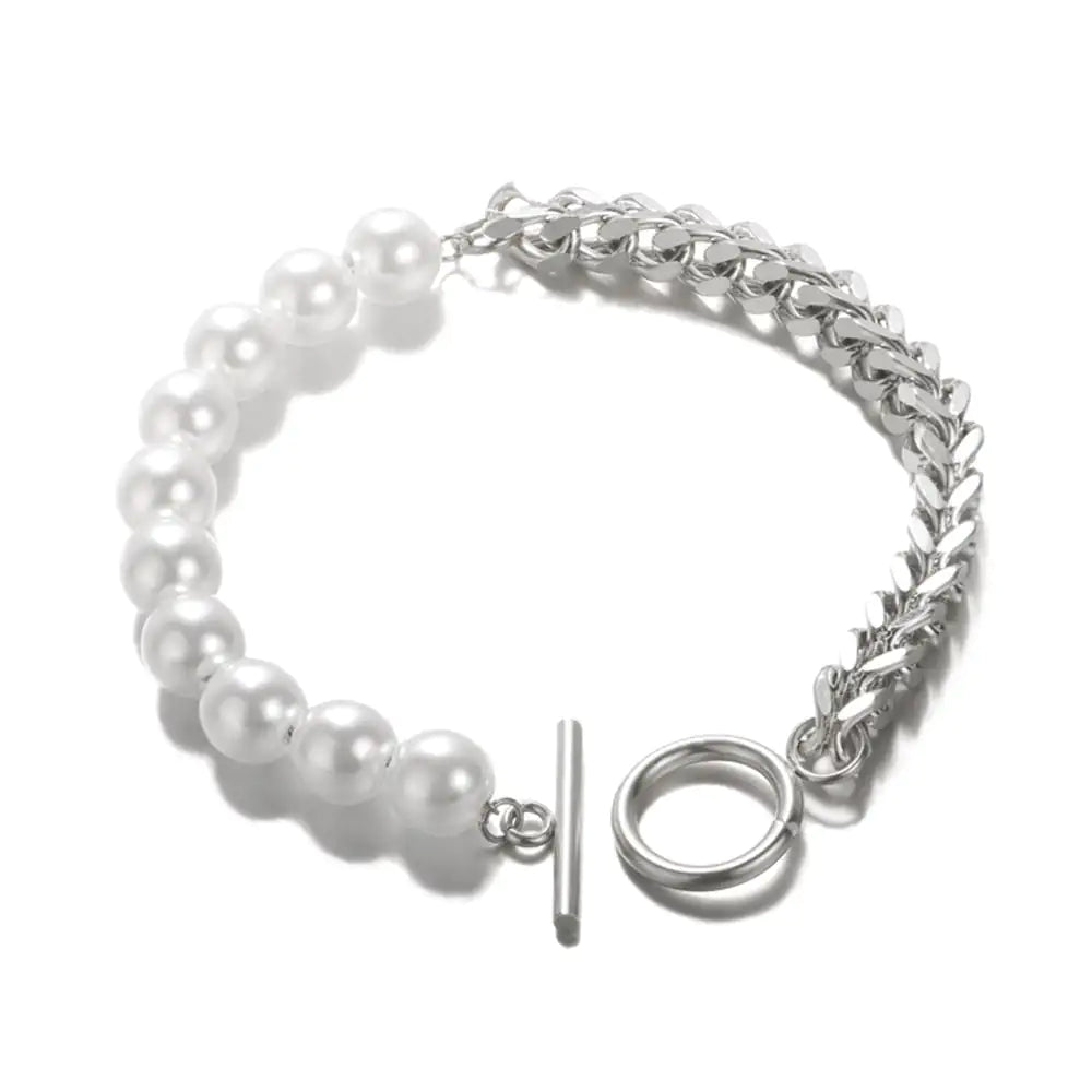 Half Pearl Bracelet