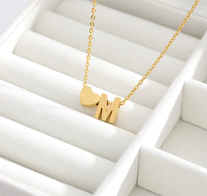 Initial Letter Necklace