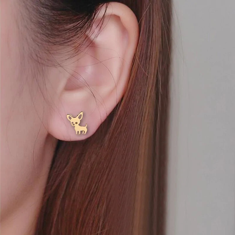 Chihuahua Earrings