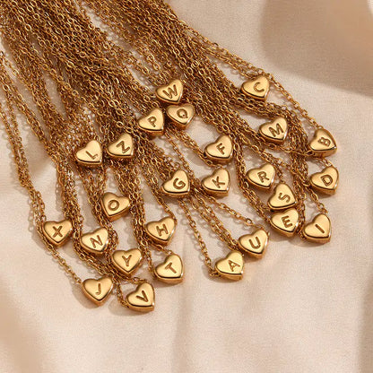 Heart Shaped Personalized Necklace