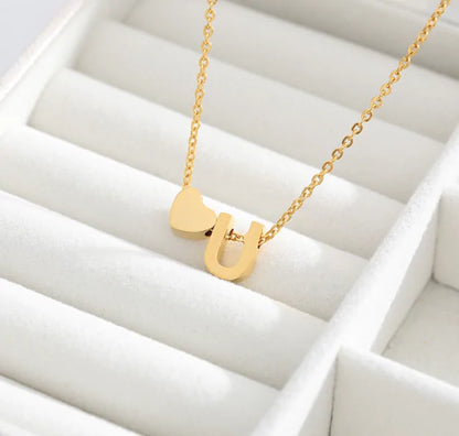 Initial Letter Necklace