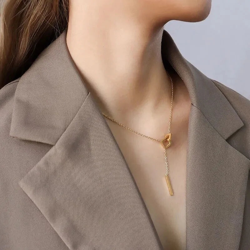 Geometric Necklace