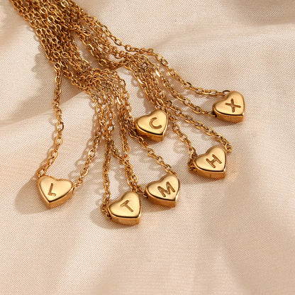 Heart Shaped Personalized Necklace