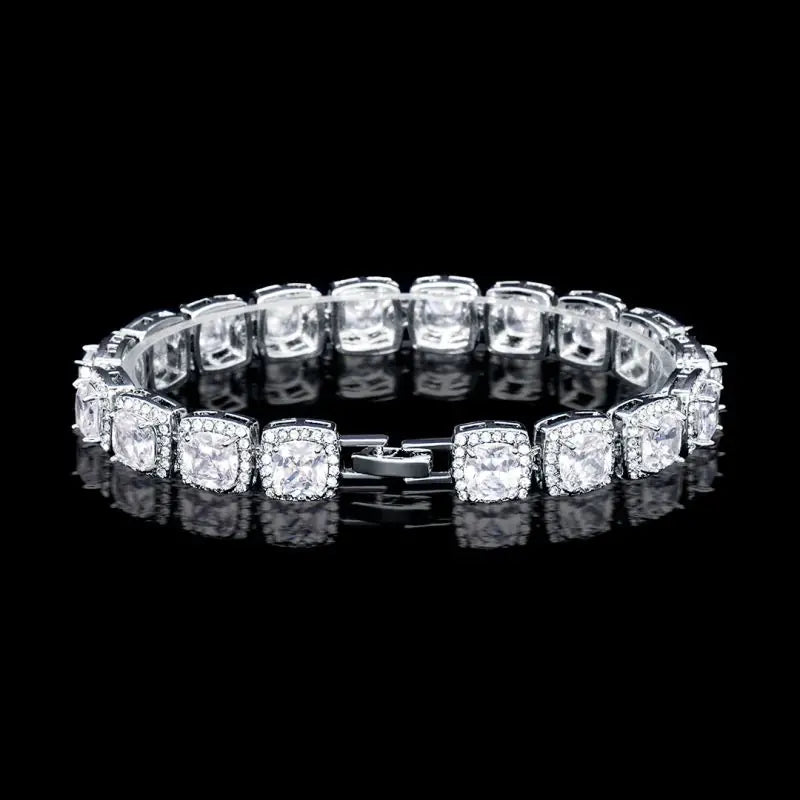 18K White Gold Bracelet